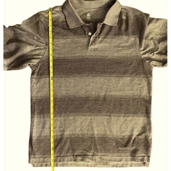 Open Trails Mens Size Medium Polo Golf Shirt Classiccore Striped Basic Retro - Picture 2 of 7